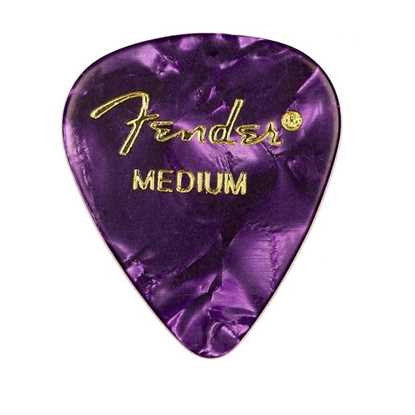 Fender 351 Shape Premium Medium Purple - 12 Pack plektrum
