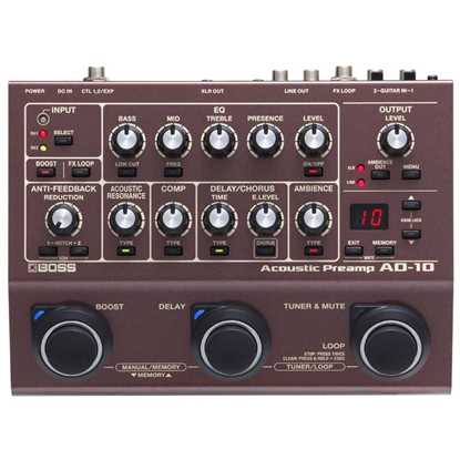 BOSS AD-10 Acoustic Preamp 