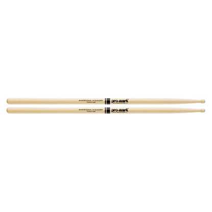 Promark Hickory 7A "Pro-Round" Wood Tip trumstock