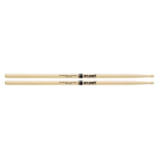 Promark Hickory 7A "Pro-Round" Wood Tip trumstock