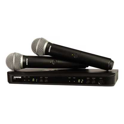 Shure BLX288E/PG58-S8 Wireless Dual Vocal System