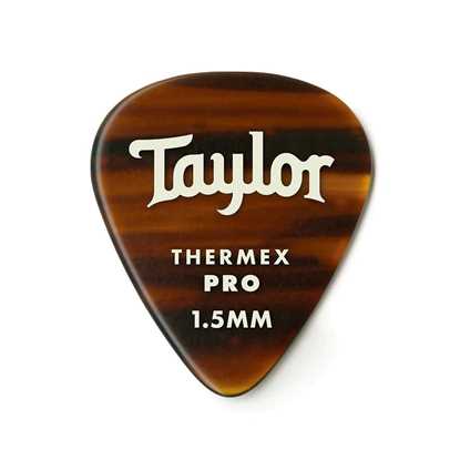 Taylor 351 Shape Premium Thermex Pro Tortoise Shell 1.5mm - 6 Pack plektrum