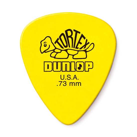 Dunlop Tortex Standard 0.73mm - 12 Pack Plektrum