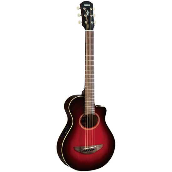 Yamaha APXT2 Dark Red Burst Rosewood Fingerboard Akustisk Stålsträngad Gitarr