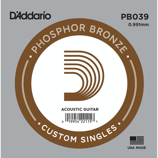 D'Addario PB039 Phosphor Bronze