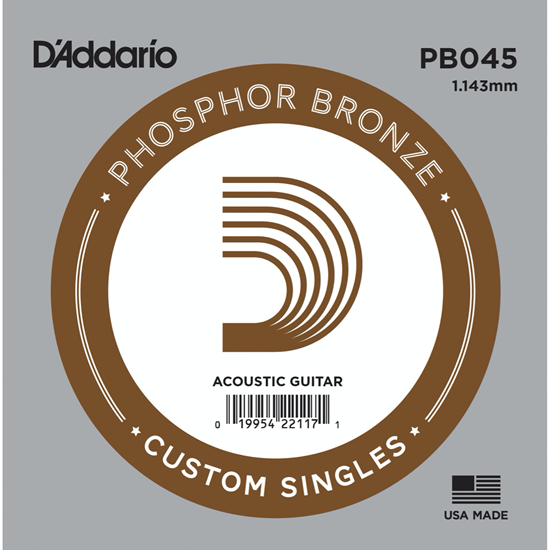 D'Addario PB045 Phosphor Bronze