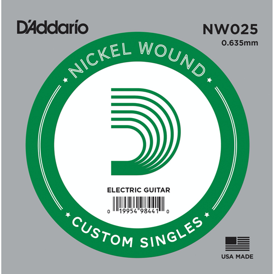 D'Addario NW025 Nickel Wound 