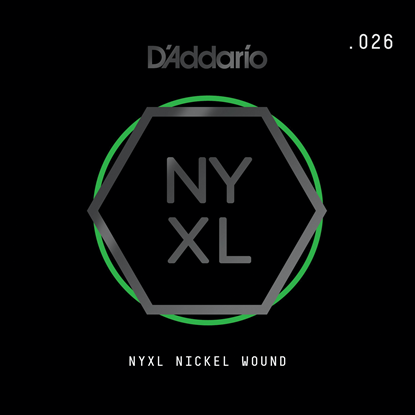 D'Addario NYNW026 NYXL Nickel Wound