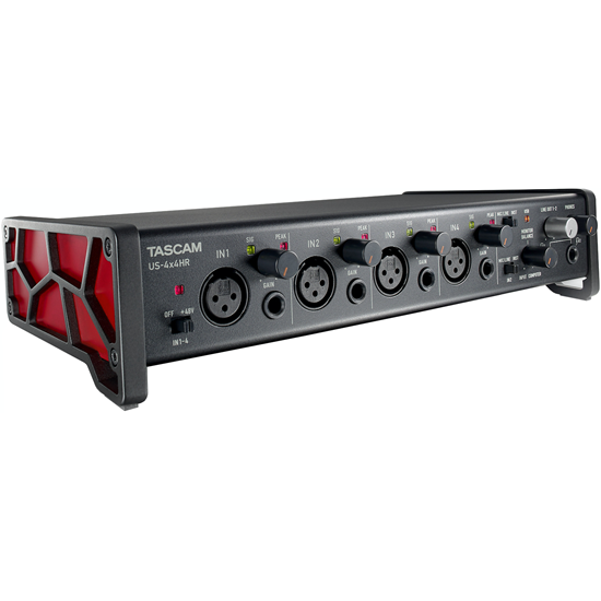 Tascam US-4x4HR High Resolution Versatile USB Audio/MIDI Interface 