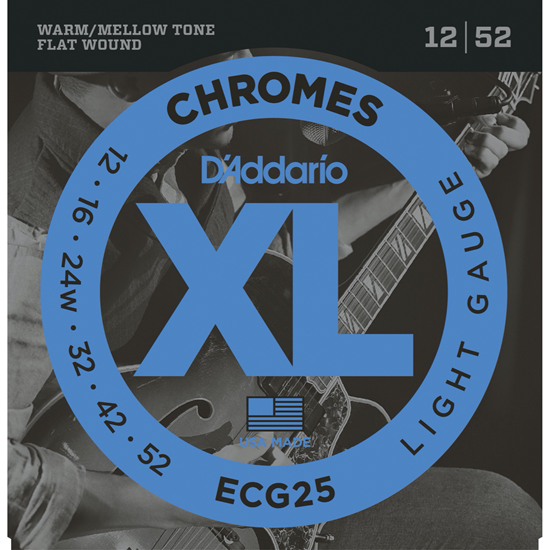D'Addario ECG25 Chromes Light