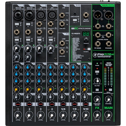 Mackie ProFX10v3 Professional Effects Mixer With USB