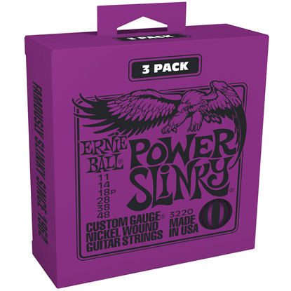 Ernie Ball 3220 Power Slinky 3-Pack