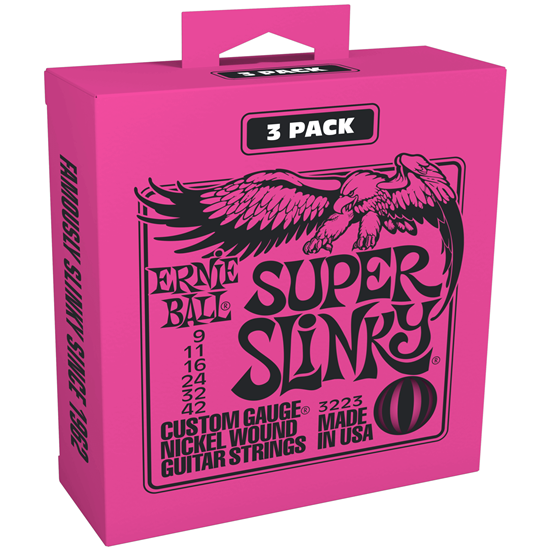 Ernie Ball 3223 Super Slinky 3-Pack 