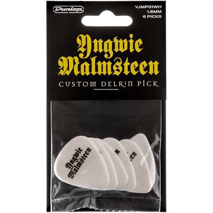 Dunlop Yngwie Malmsteen 1,5mm White Plektrum 6-pack