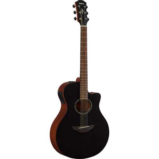 Yamaha APX600M Smoky Black akustisk stålsträngad gitarr