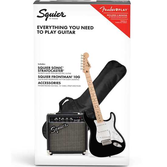 Squier Sonic™ Stratocaster® Pack Black