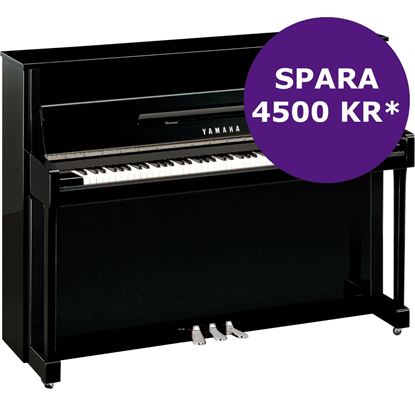 Yamaha B2 Polerad Svart Krom