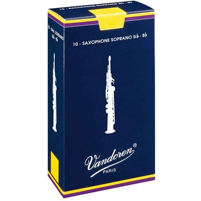 Vandoren V5 Sopransaxofon 2 Rörblad 10-Pack