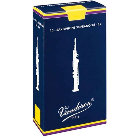 Vandoren V5 Sopransaxofon 2 Rörblad 10-Pack