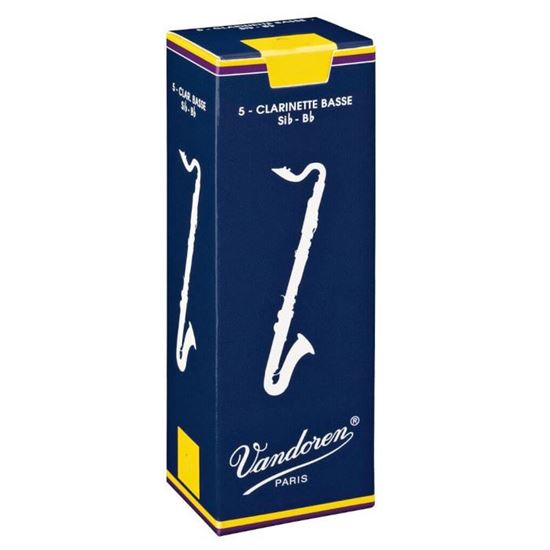 Vandoren V5 Basklarinett 1.5 Rörblad 5-Pack